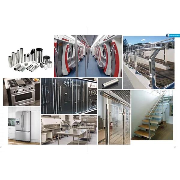 трубка нержавеющей стали волосяного покрова 304 304Л сваренная финишем для украшения потолка балюстрады поручня