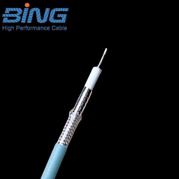 TrueFlex 400 Spiral Strip Coax  Low Loss RF Coaxial Cable 50 Ohm High Flex for Data Transmission Systems