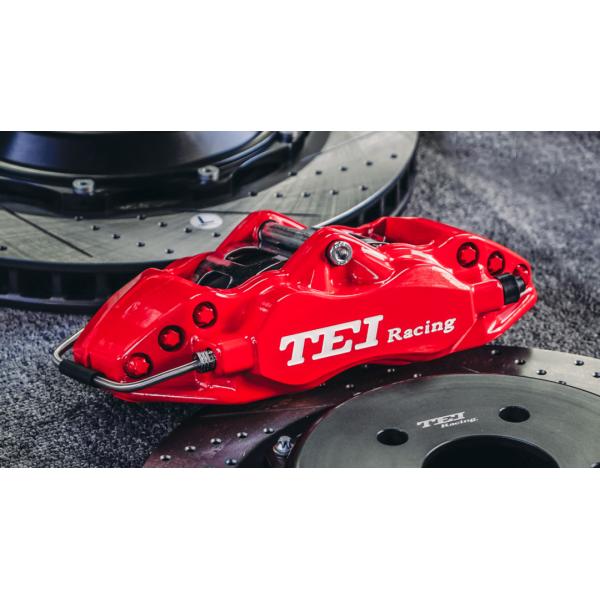 Aluminum Mercedes Big Brake Kit Vito 19 Inch Car Rim Front 6 Piston And Rear 4 Piston Caliper Brake Kit