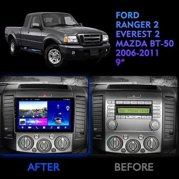 2 jugador de Android del coche del dinar 2+32g jugador universal de Android del coche de Mirrorlink de 9 pulgadas