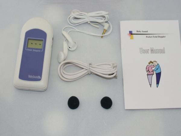 10 - 12 Weeks Pocket Fetal Doppler Sound B For Baby Heartbeat