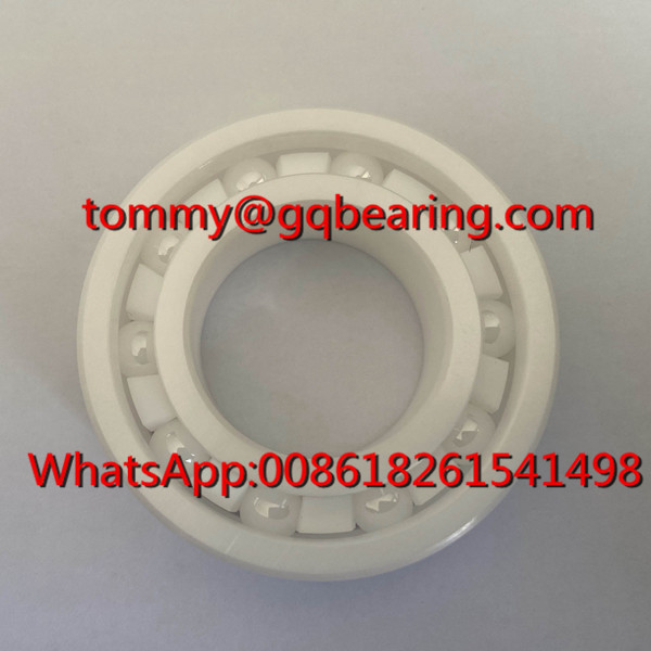 Caja de nylon 6005CE ZrO2 Cerámica de ranura profunda de rodamiento de bolas de espesor de 20 mm