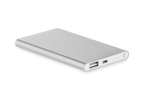 Aluminum Pocket Sized Portable Chargers 4000mAh Compatible With Phone Tablet Android Device