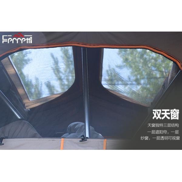 4WD Adventure Truck Roof Top Tent with One Bedroom in Field Game Style and Camouflage