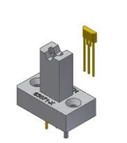 63071-1T Plug In Azimuth Carrier Test Socket Ic Test Socket Electrical Contactor