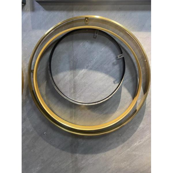 Polishing and Brushed Silver Picture Frame Extruded Aluminum Profile for Mirror Frame