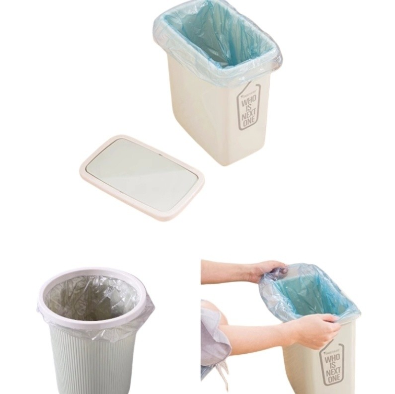 Eco-Friendly Home or Office Garbage Bags in Various Sizes Customer Logo Accepted
