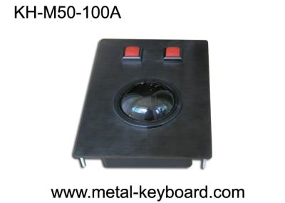 O rato industrial do Trackball do dispositivo apontando da montagem do painel do metal médico/fuzileiro naval aplicou-se