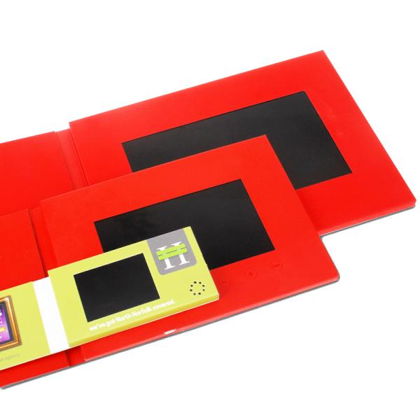 LCD Video Business Card with 85mm X 54mm X 6mm Dimensions Conference Room Compatible and Collaboration Tools