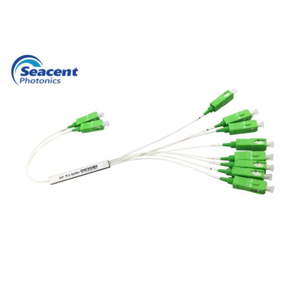 2x8 Micro Type PLC Splitter Low Insertion Loss With SC/APC Connector