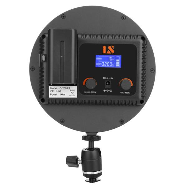 Light Weight DSLR Battery Powered LED Video Lights with CE RoHS
