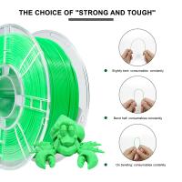Imprimante 3D PETG Filament d'herbe vert 1,75 mm Dureté améliorée Imprimé 3D