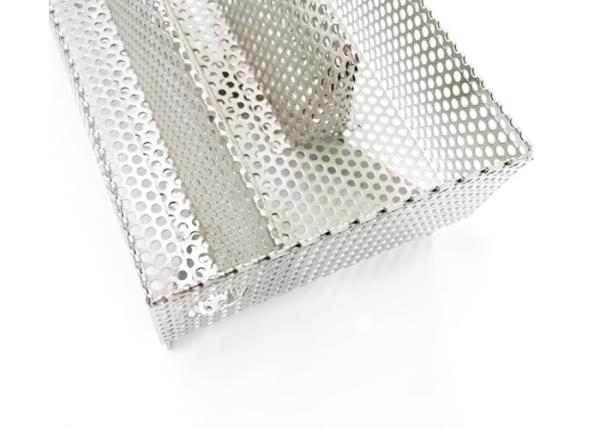 5*8 Inch Perforated BBQ Grill Cooking Tool Smoking Meat Cold Smoker Generator