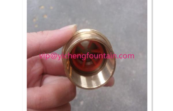 Brass Adjustable Straight Spray Water Fountain Nozzle Heads 1/2 Inch - 3 Inches