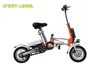 Mini 12 Folding Electric Commuter Bike With 36V 8Ah Li Ion Battery