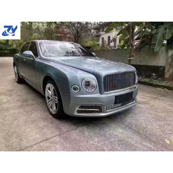 2010-2016 for Bentley Mulsanne Upgrade 2017-2020 Body Kit Headlight Taillight Middle Grille Front Bumper Hood New Clip