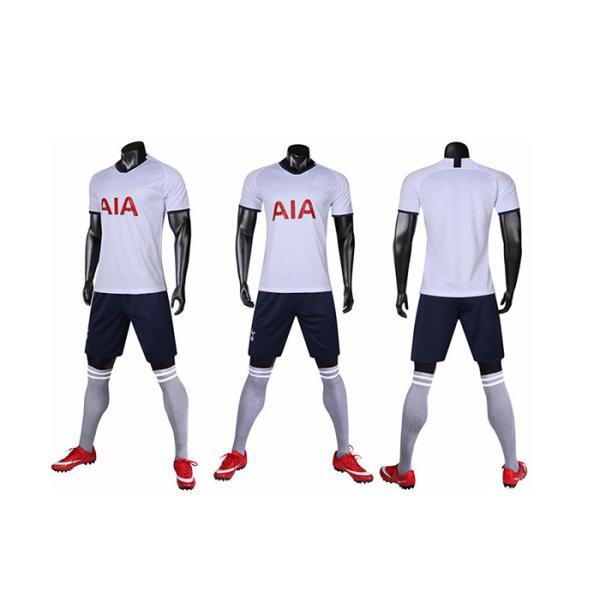 Football jersey new model soccer made in thailand football jersey boys in black