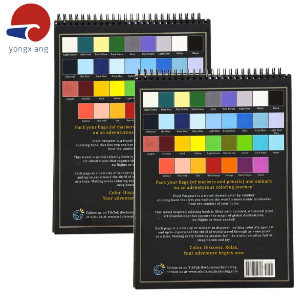 Non Toxic Coloring Book Printing Fun Number Coloring Books Fade Resistant