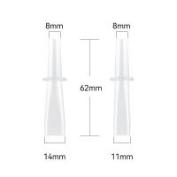 Mouthpieces de respirador de polipropileno Design ergonômico para aplicações químicas