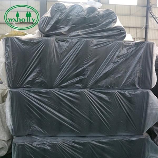 Black High Density 3MM Rubber Foam Insulation Roll Back Bonded Aluminum Foil