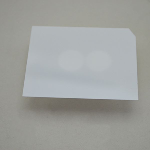 Electronic Grinding 96% 99% Alumina Ceramic Sheet Plate Substrate Wear Resistant