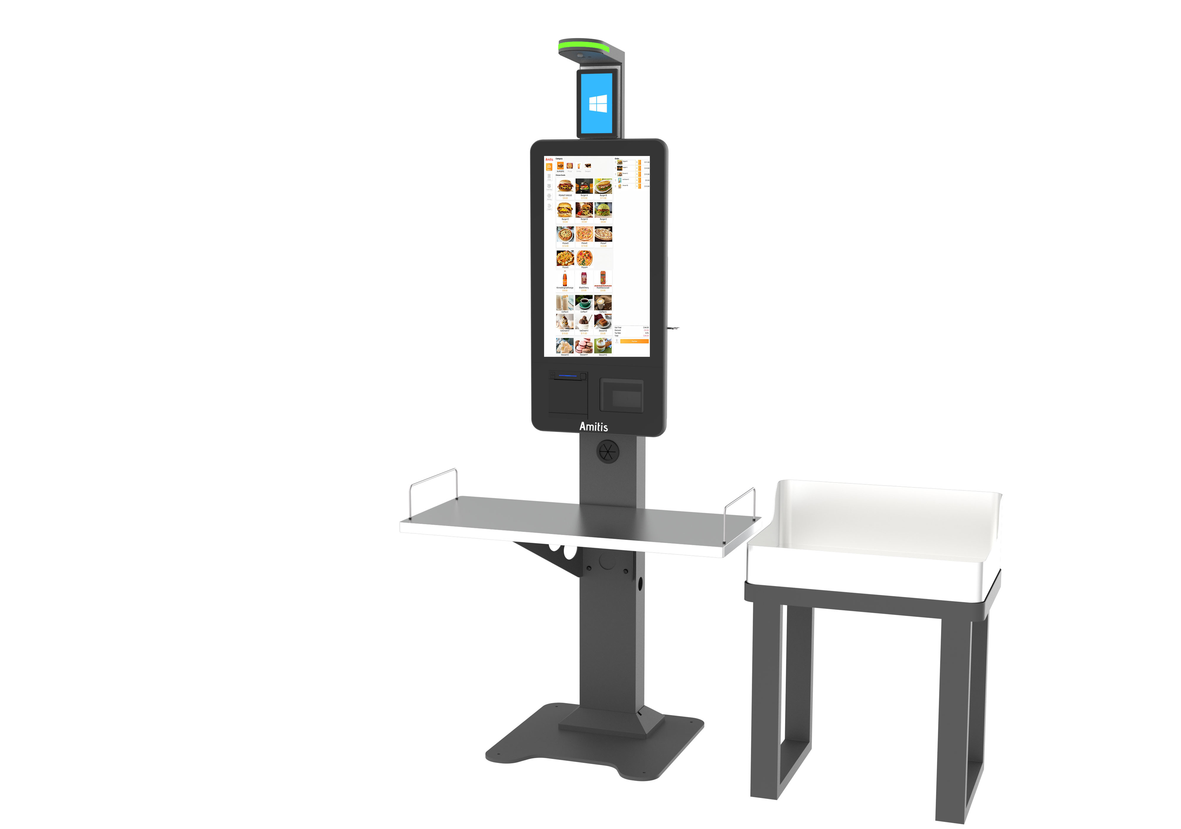 Windows Self Service Terminal Kiosk Multi OS Support Rich I/O Interfaces Easy Deployment