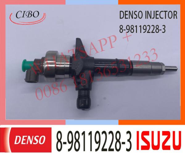 8-98119228-3 injetor comum do trilho do combustível diesel 095000-8370 para Denso Isuzu 4JJ1