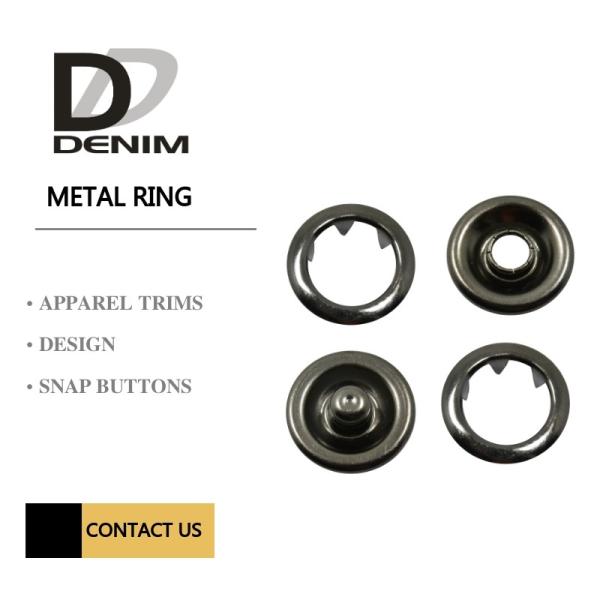 Silver Open Prong Fastener • Snap Button • Metal Snaps • No  Snaps • Gripper 4 Parts