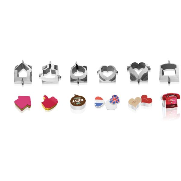 Punzonadora de la etiqueta de la eficacia alta 4KW para las etiquetas engomadas del plástico del sobre