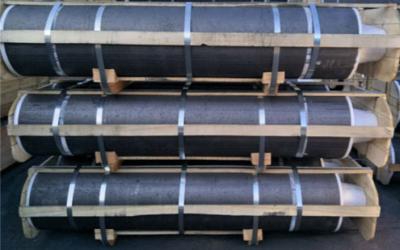 Approbation de la longueur CCIC de la barre 1500-2100mm d'électrode en graphite de la puissance ultra élevée UHP