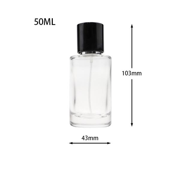 30ml Aluminum Refillable Perfume Spray Bottle Gradient Color