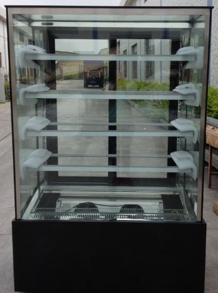 1800mm Fan Cooling Low Power Four Layers Dessert Display Fridge Intelligent Precise Temperature Control