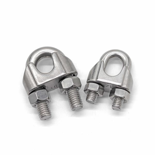 Long Lasting Durability Stainless Steel Wire Rope Clips For Lifting Needs Ss Wire Rope Clamp