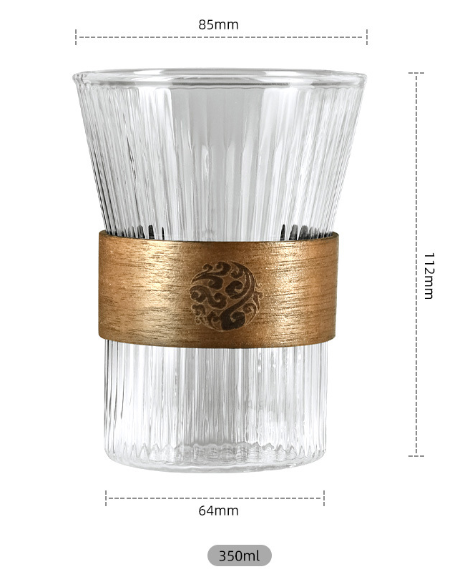 Modern Home Fashion Milk Cup Hot Selling Glass Water Coffee Mug Nice Drinkware For Home Bar