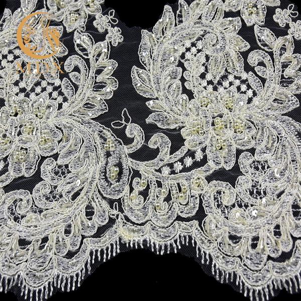 Отбортованный вязать шнурует ширину 20% полиэстер 135cm отделки ручной работы для платья