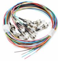 Palavra simples da trança da fibra ótica de G652 G657 9/125 revestimento do PVC do único modo LSZH
