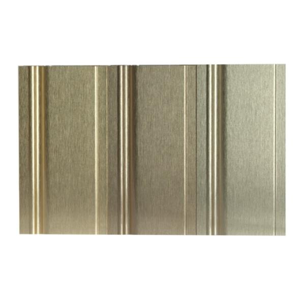 Профиль ненесущей стены электрофореза анодируя алюминиевый прессовал почищенная щеткой поверхность