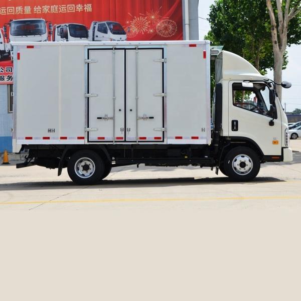 FOTON Single Row Cargo Van Truck Light Dry Van Truck 95KM/H 6 Wheeler