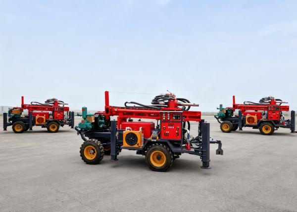 Efficient Water Well Rotary Drilling Machine 200 Meters Depth
