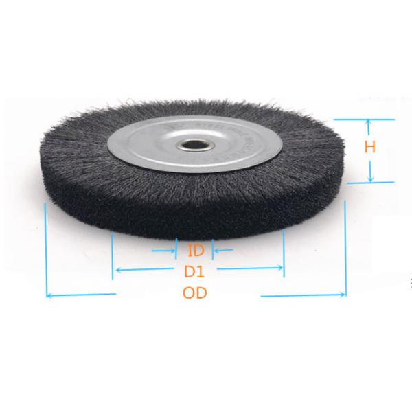 Size 150*13*13mm 0.2mm Steel Wire Brushes For Polishing