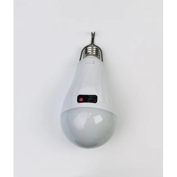LED Bulb for Lighting Solutions Service 15W E27 B22 Li-ion Rechargeable Battery AC/DC