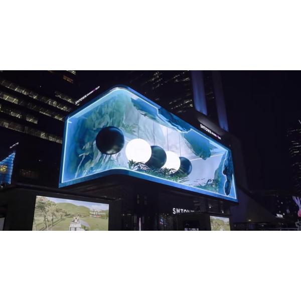 Energy-saving P8 P10 Outdoor LED Video Walls Full Color Display Iron Waterproof 12000cd/M²