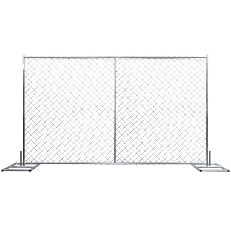 Rustproof Removable Temporary Chain Link Fence Fabric For Construction Security