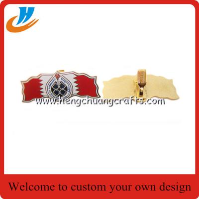 Flag hat clips,metal golf accessory cusotm.new design in 2017