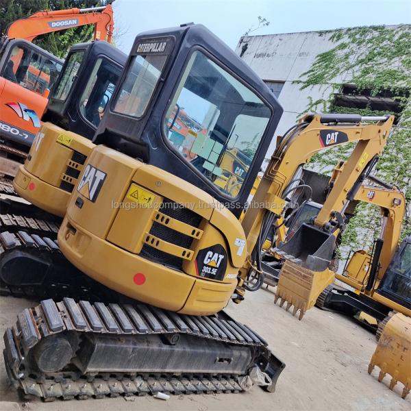 Mini Cat 303.5 Excavator SecondHand Caterpillar 303.5e with Operating Weight of 3600