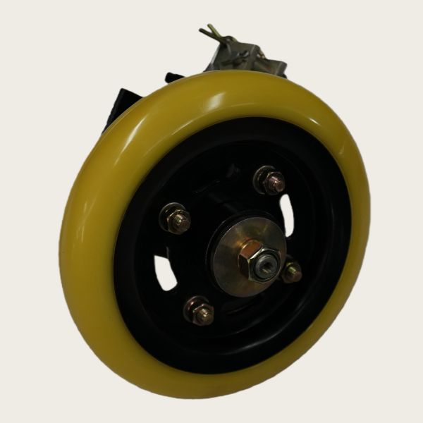 Traveling Wheel Assembly - Wheel Frame & Bearing Composition for Municipal/Industrial Park/Port Cleaning Scenarios