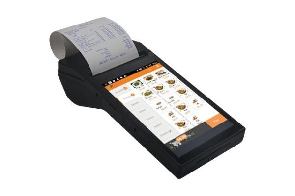 Ecrã sensível ao toque de 7 polegadas HD e sistema NFC POS para pagamentos inteligentes