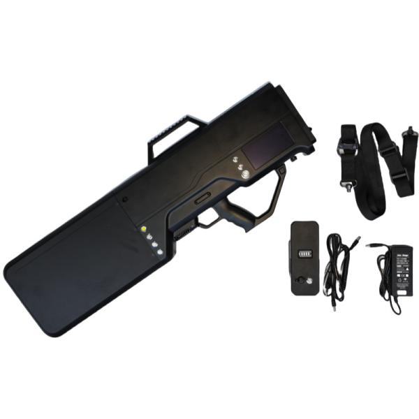 High Power 8 band drone gun detector system with 2km long range uav defense