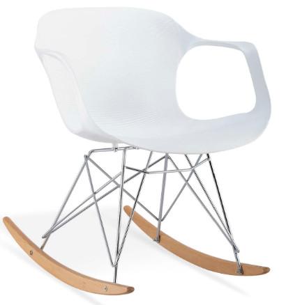 modern plastic rocker arm chair furniture