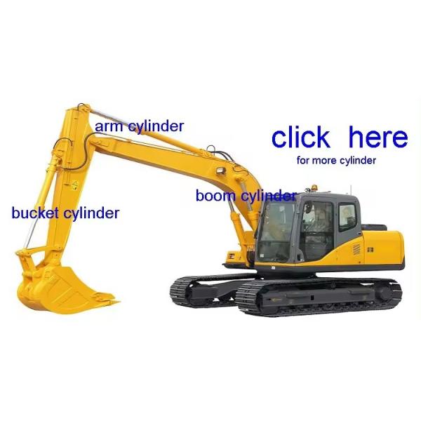 Customized Tube Telescopic Excavator Arm Cylinders Hydraulic Cylinder For Excavator